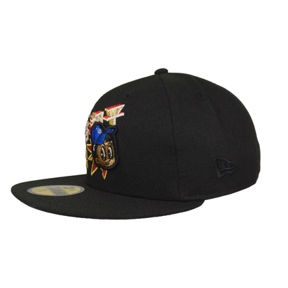 Los Angeles Dodgers custom 59FIFTY New Era Cap OTHANI black 40th Anni black Back View