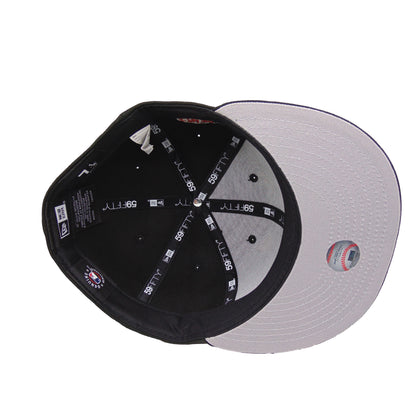 Los Angeles Dodgers custom 59FIFTY New Era Cap OTHANI black 40th Anni black Undervisor View