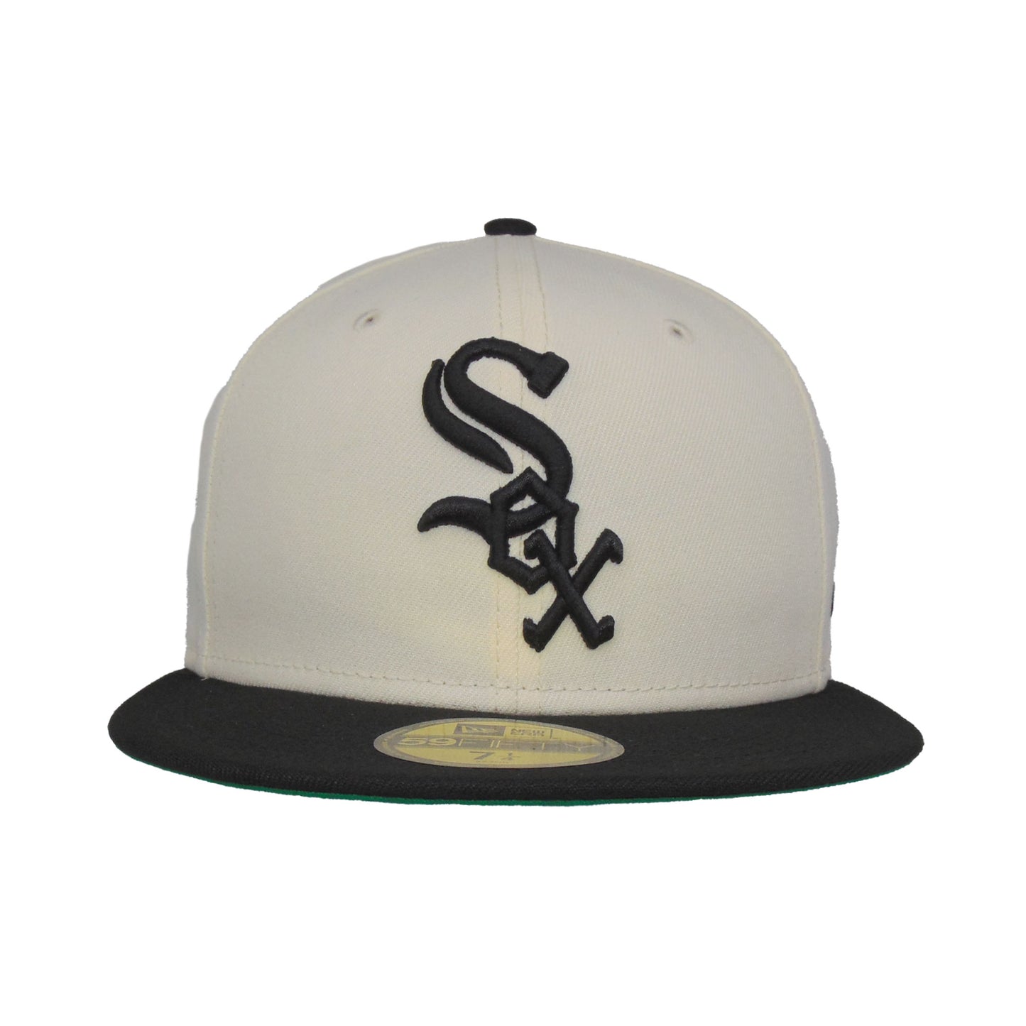 Chicago White Sox Custom New Era Cap Chrome Black