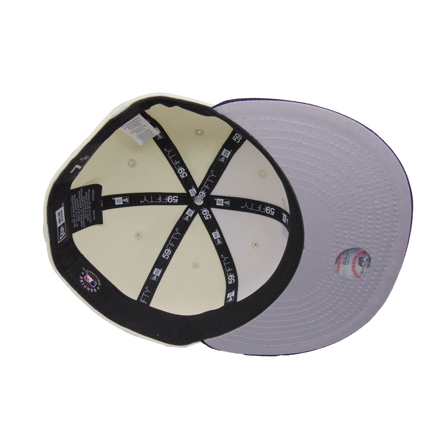 Detroit Tigers Custom New Era 59FIFTY Cap Chrome Navy