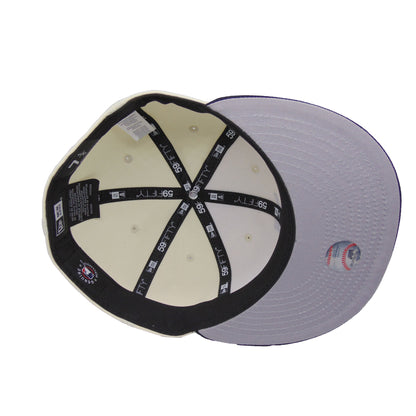 Detroit Tigers Custom New Era 59FIFTY Cap Chrome Navy chrome
navy Undervisor View