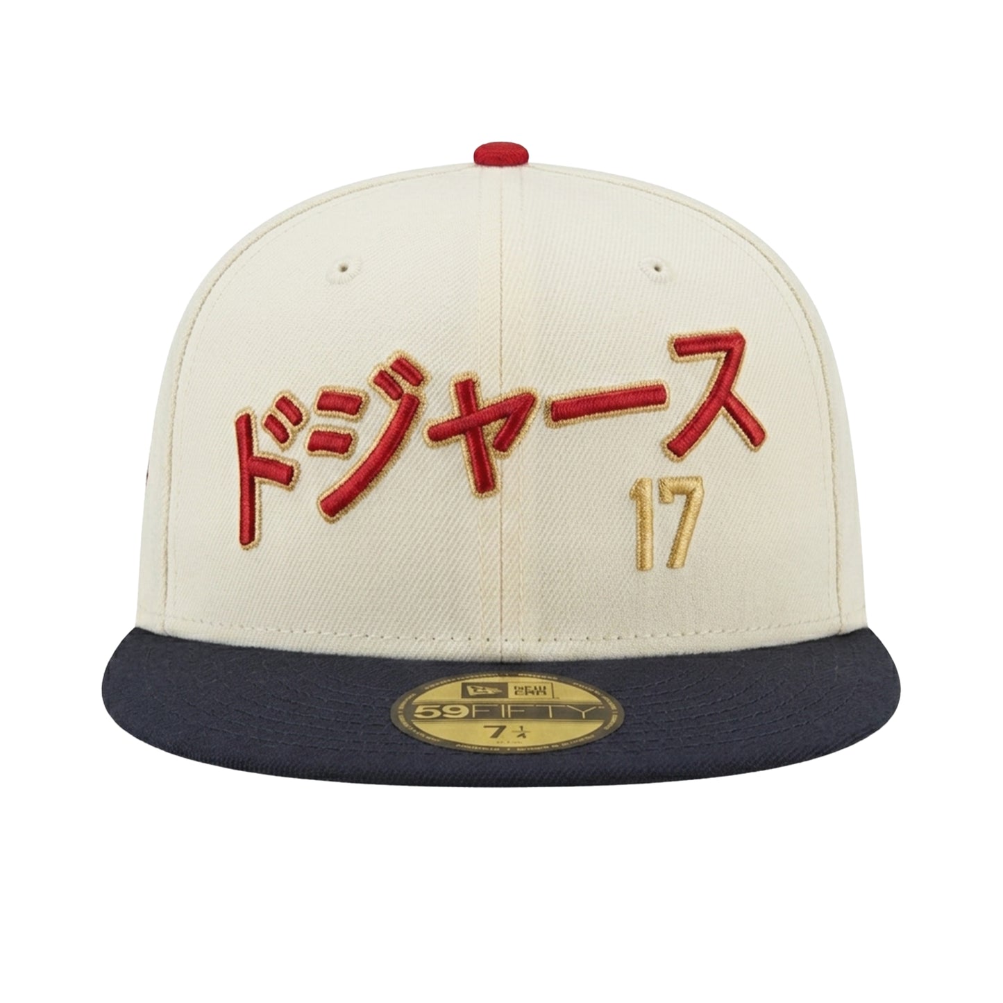 Los Angeles Dodgers Custom New Era 59FIFTY Cap Chrome Navy Ohtani 17