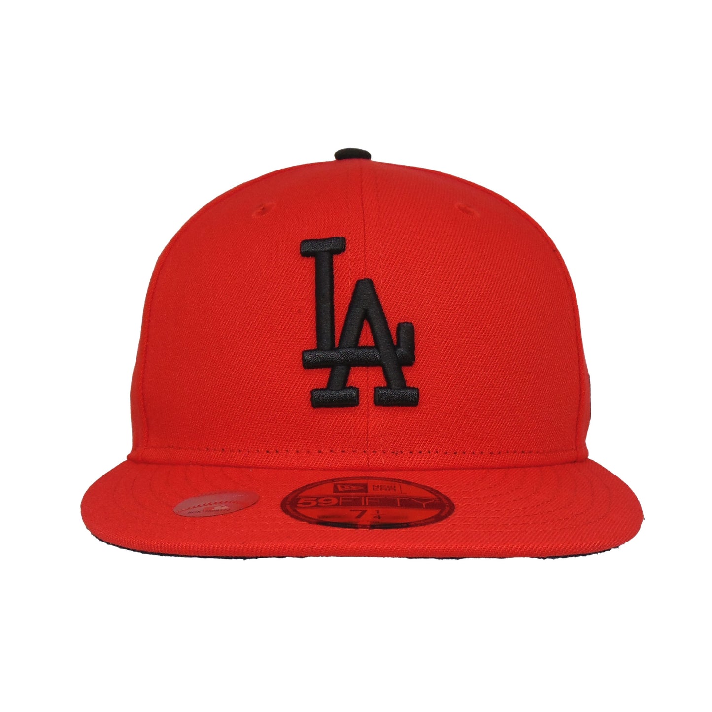 Los Angeles Dodgers Custom New Era 59FIFTY Cap Fire Red