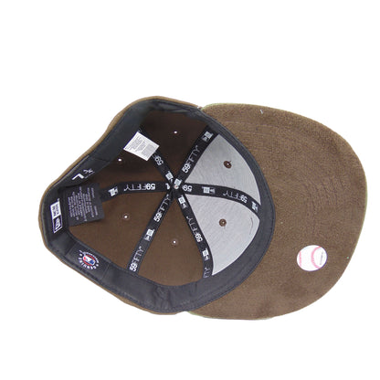 New York Yankees Custom New Era Cap Bronx Bombers B&B brown
olive Undervisor View
