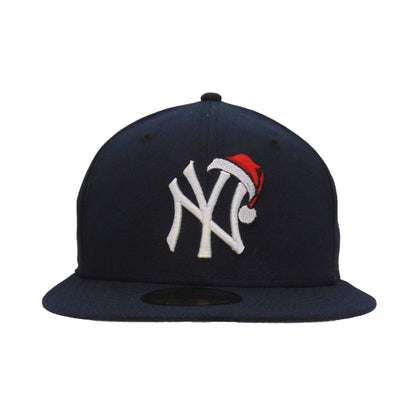New York Yankees Custom 59FIFTY New Era Cap XMAS navy Front View
