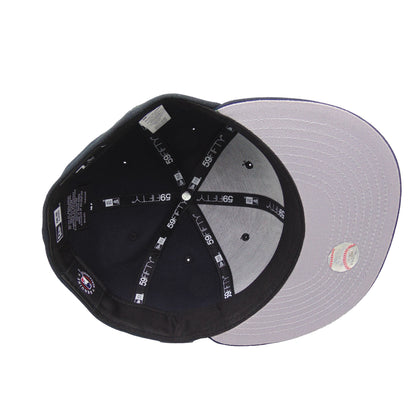 New York Yankees Custom 59FIFTY New Era Cap XMAS navy Undervisor View