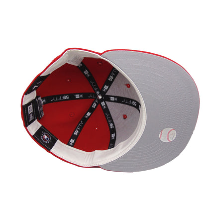 Los Angeles Dodgers custom 59FIFTY New Era Cap OTHANI red 60th Anni red Additional View
