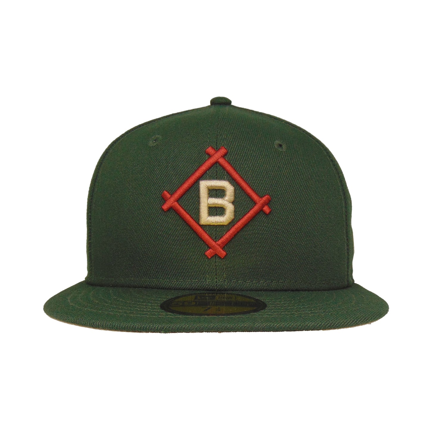 Brooklyn Dodgers Custom 59FIFTY New Era Cap Seaweed