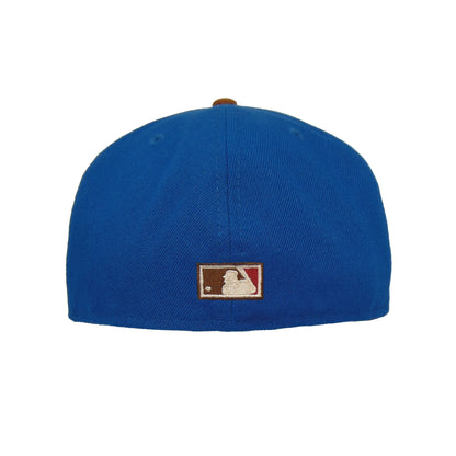 Minnesota Twins Custom New Era 59FIFTY Cap seashore blue
peanut Back View