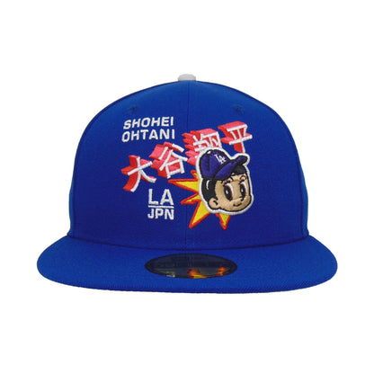 Los Angeles Dodgers 59FIFTY New Era Cap OTHANI royal blue Front View