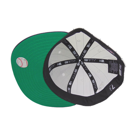 New York Yankees Custom Stripes New Era 59FIFTY White Navy Cap