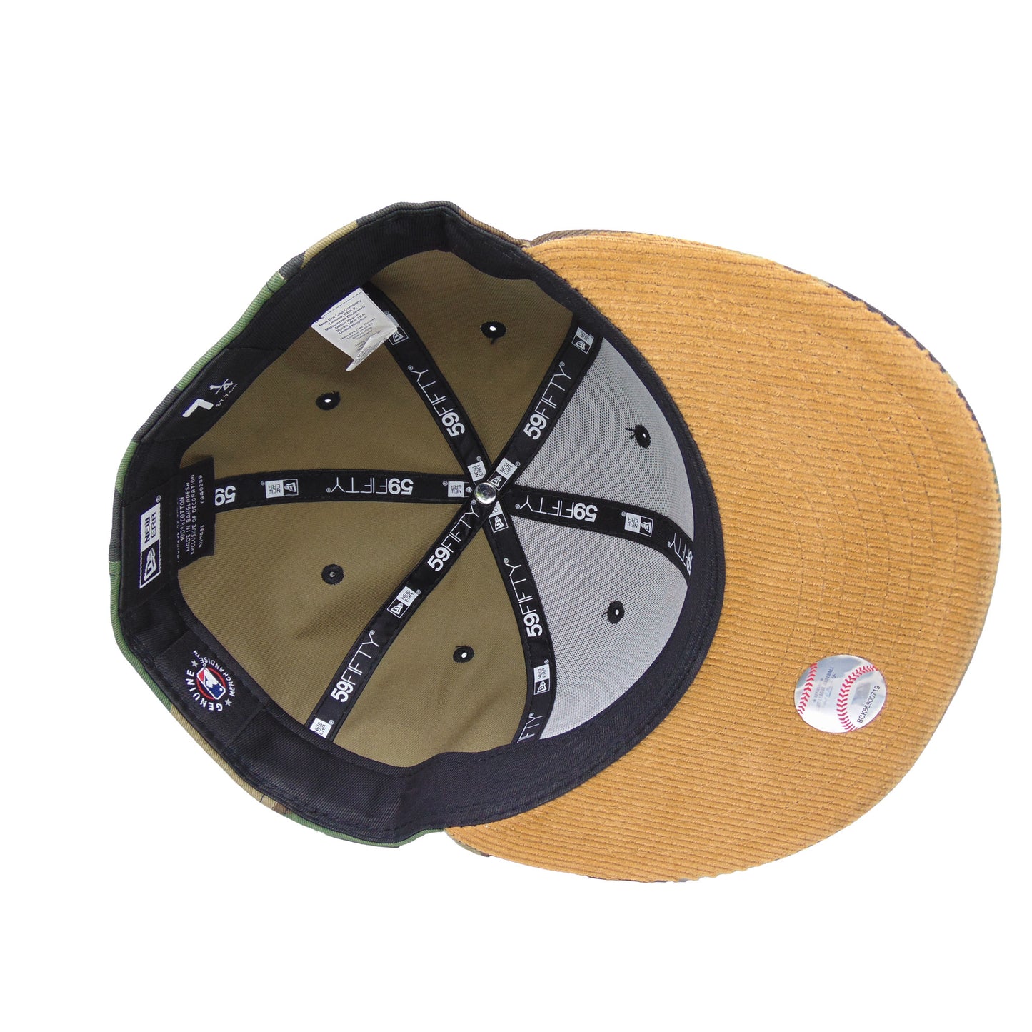 New York Yankees Custom 59FIFTY New Era Cap Woodland Camo