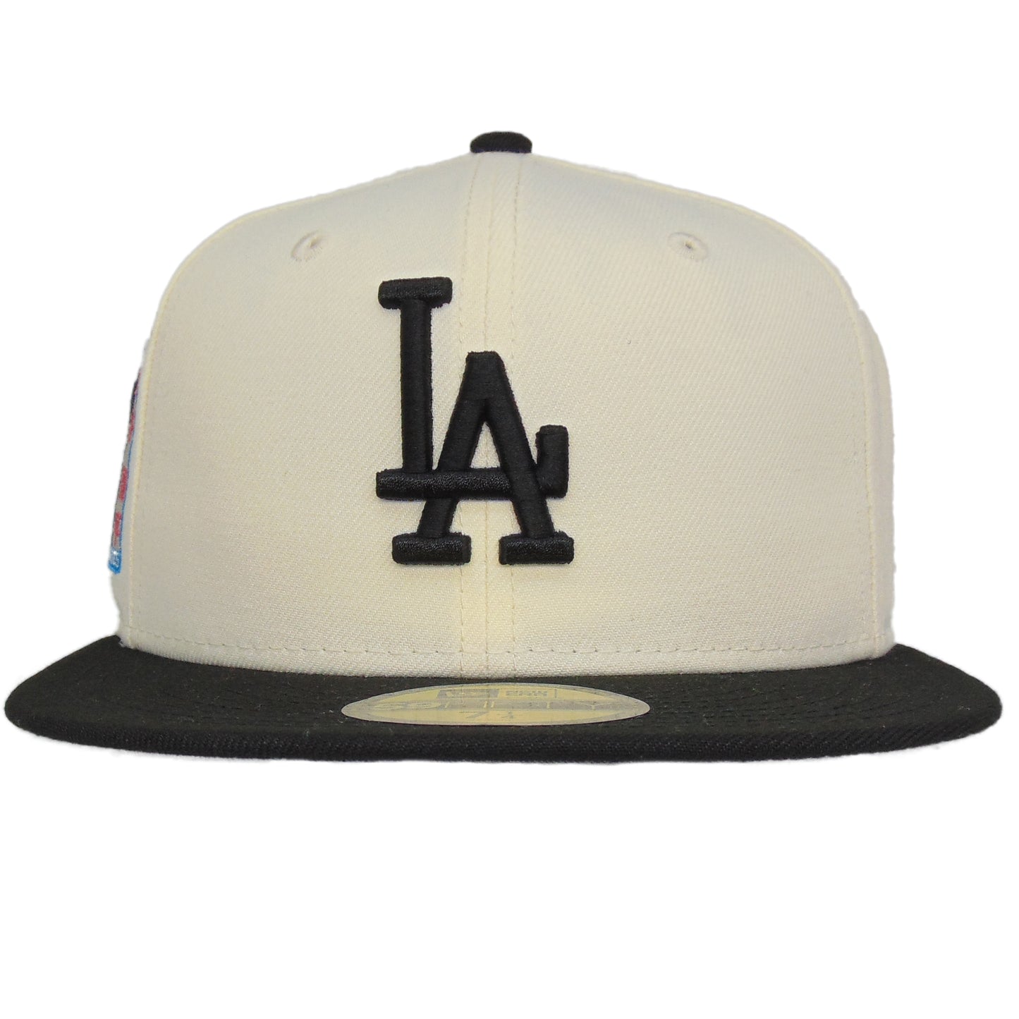 Los Angeles Dodgers Custom New Era 59FIFTY Cap Chrome Black