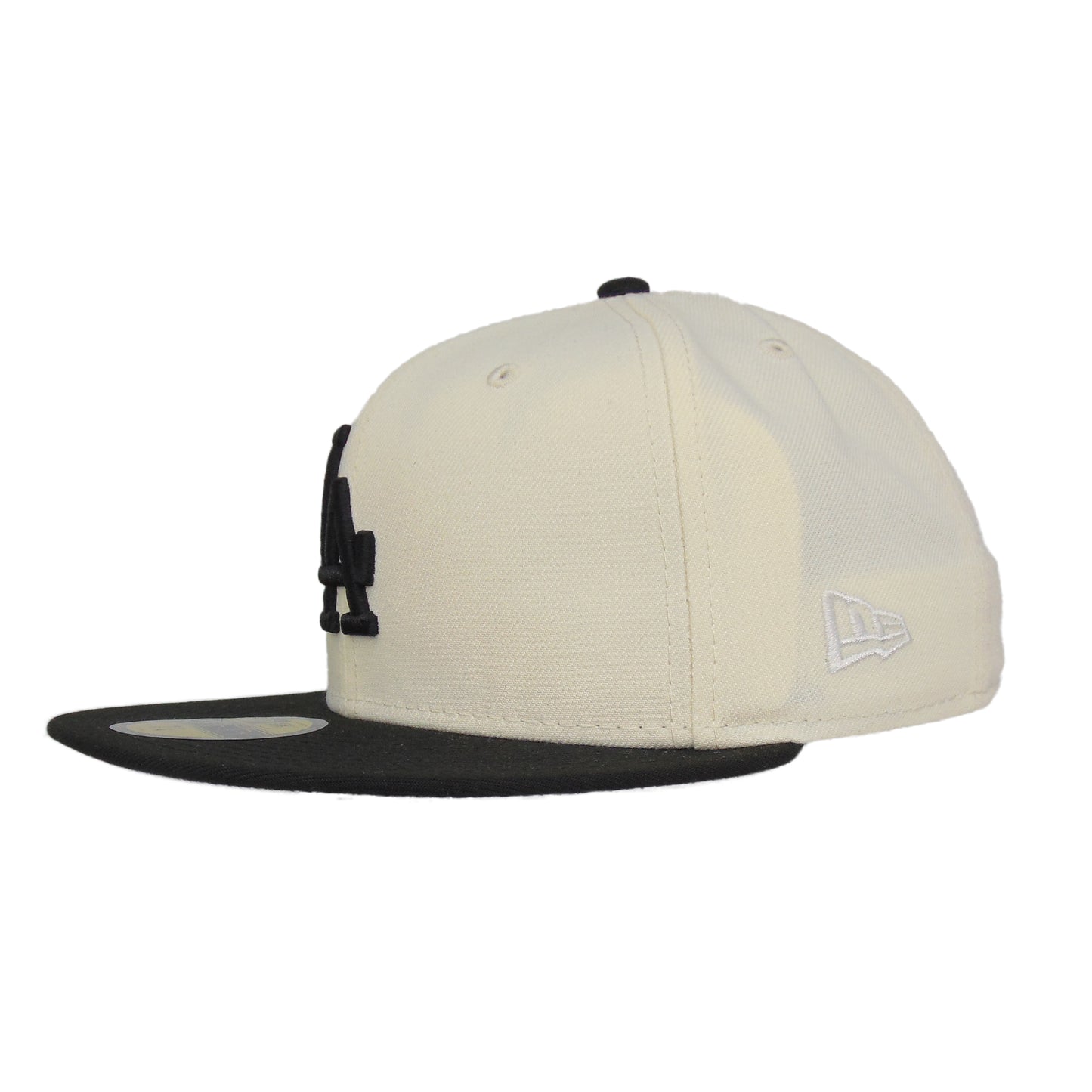 Los Angeles Dodgers Custom New Era 59FIFTY Cap Chrome Black