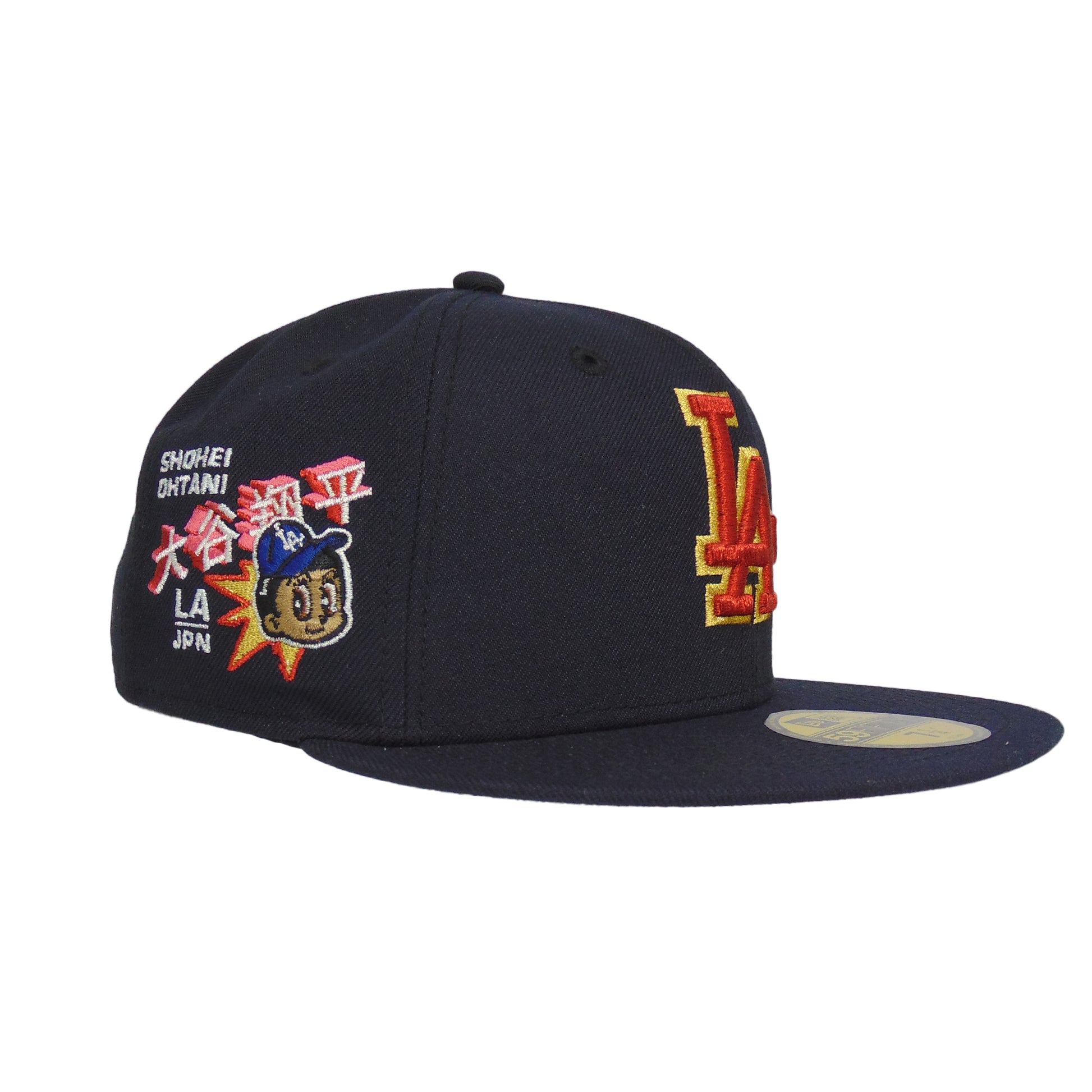 Los Angeles Dodgers Custom New Era 59FIFTY Cap Navy Ohtani