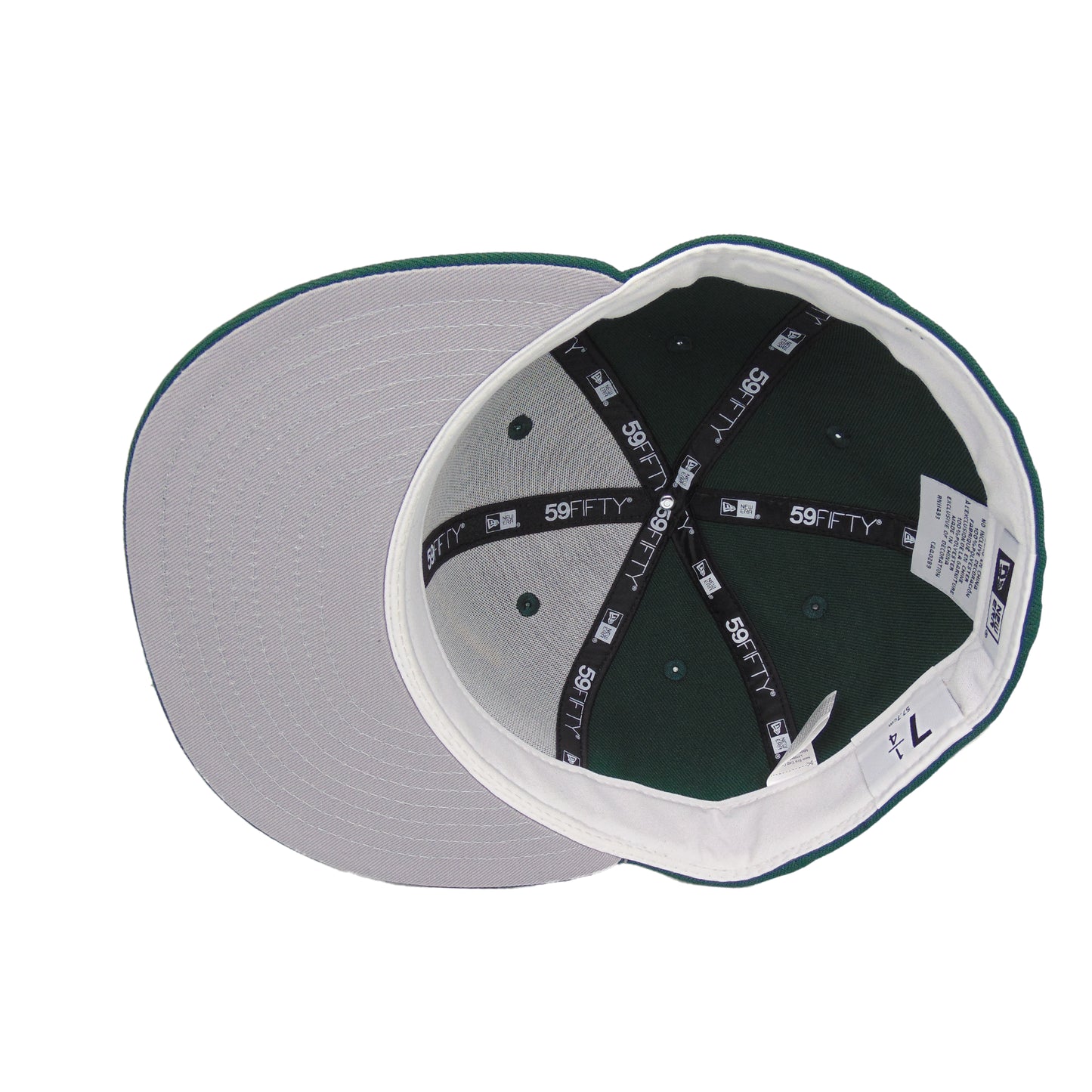 JustFitteds Crossed Bats 59FIFTY New Era Cap Green
