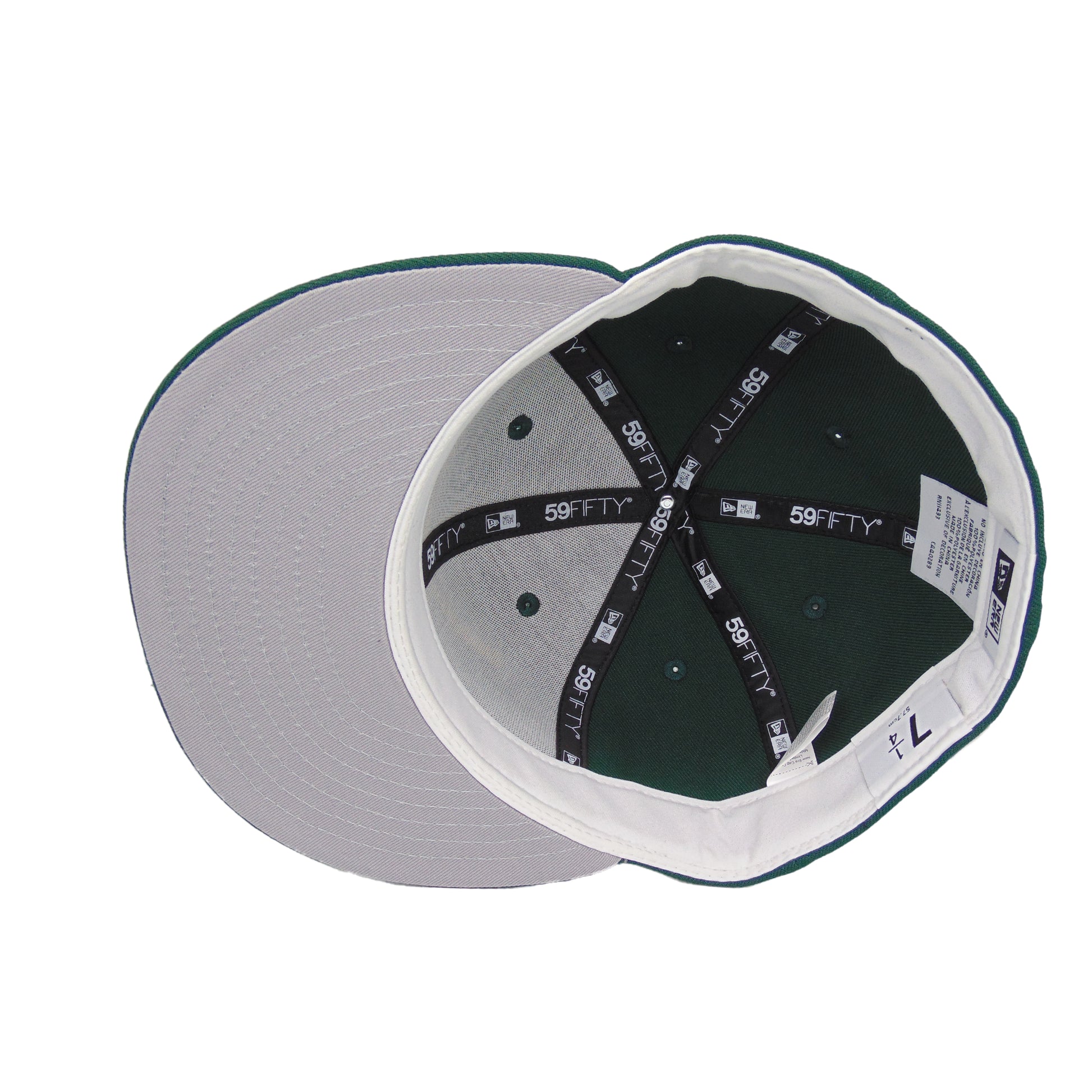 JustFitteds Crossed Bats 59FIFTY New Era Cap Green