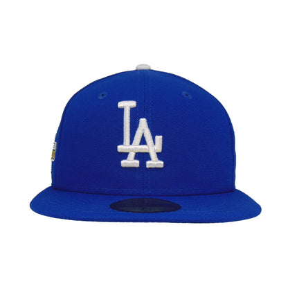 Los Angeles Dodgers Custom New Era 59FIFTY Cap WS2024 Royal blue Front View
