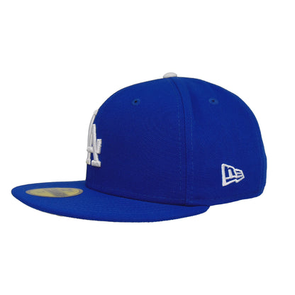 Los Angeles Dodgers Custom New Era 59FIFTY Cap WS2024 Royal blue Back View