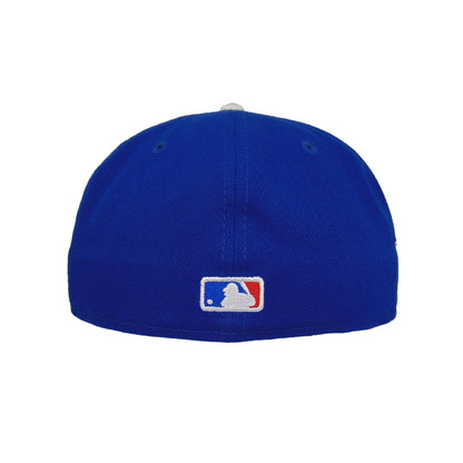 Los Angeles Dodgers Custom New Era 59FIFTY Cap WS2024 Royal blue Undervisor View