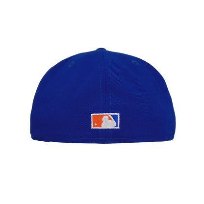 New York Mets Custom New Era 59FIFTY Cap Queens Finest blue Back View