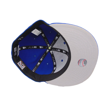 New York Mets Custom New Era 59FIFTY Cap Queens Finest blue Undervisor View