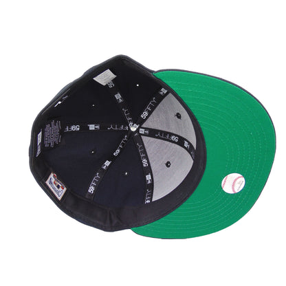 Minnesota Twins Custom New Era 59FIFTY Cap Navy navy Undervisor View