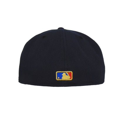 New York Yankees Custom 59FIFTY New Era Cap Empire State Navy navy Back View