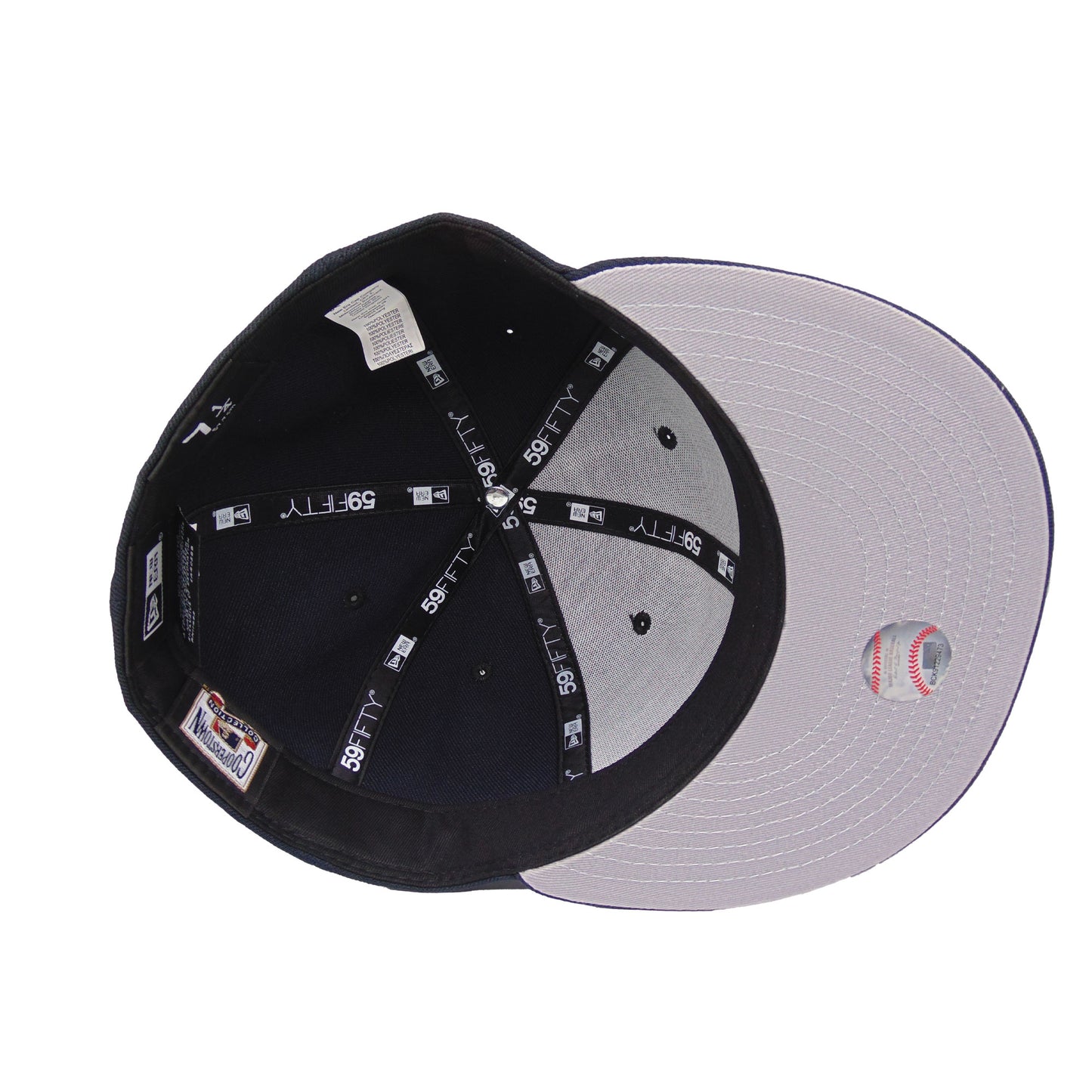 Brooklyn Dodgers Custom 59FIFTY New Era Cap Navy