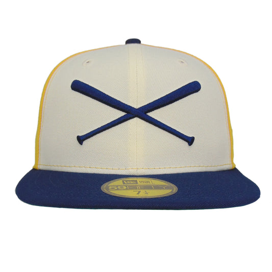 JustFitteds Crossed Bats Logo New Era 59FIFTY Cap YCN
