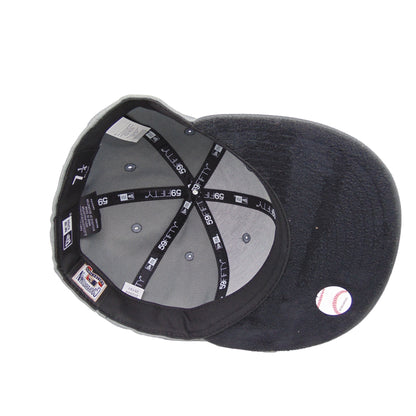 Houston Astros Custom New Era 59FIFTY Cap Gray Neon grey Undervisor View