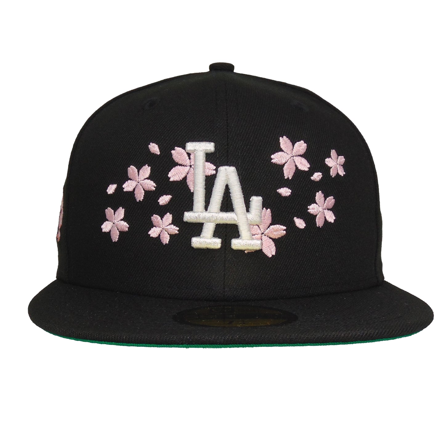 Los Angeles Dodgers Custom New Era 59FIFTY Cap Tokyo Series Floral Black