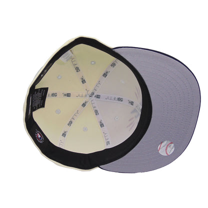 Atlanta Braves Custom New Era 59FIFTY Cap Chrome Navy chrome
navy Undervisor View