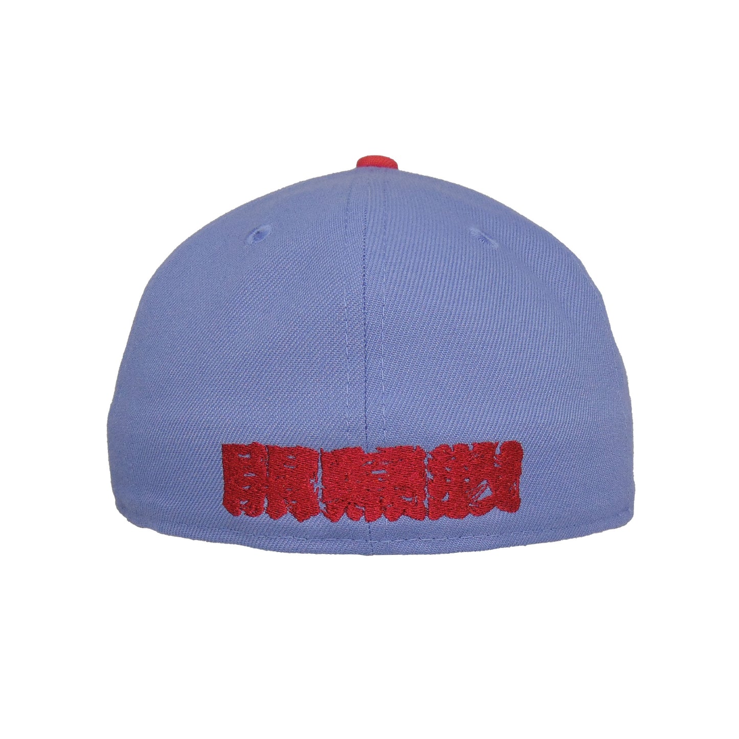 Los Angeles Dodgers Custom New Era 59FIFTY Cap Tokyo Series Lavender light purple
blue Undervisor View