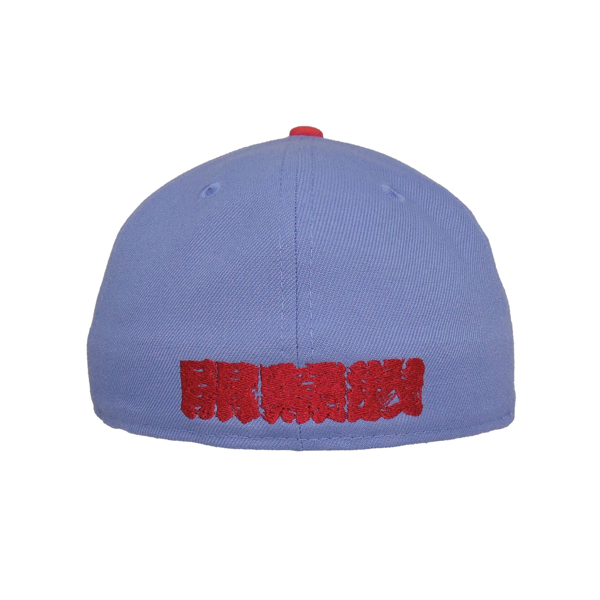 Los Angeles Dodgers Custom New Era 59FIFTY Cap Tokyo Series Lavender light purple
blue Undervisor View