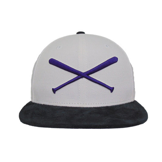 JustFitteds Crossed Bats Logo New Era 59FIFTY Cap Concorde