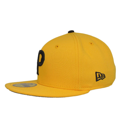 Pittsburgh Pirates Custom New Era 59FIFTY Cap Agold 1923 yellow Side View