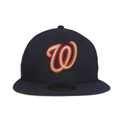 Washington Nationals Custom New Era 59FIFTY Cap navy navy Front View