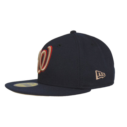 Washington Nationals Custom New Era 59FIFTY Cap navy navy Side View