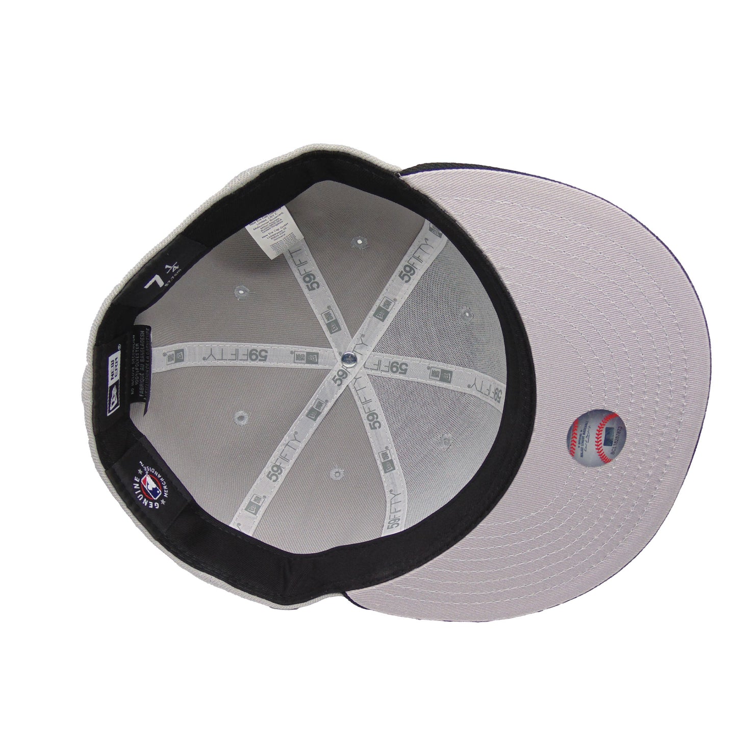 Chicago White Sox Custom New Era 59FIFTY Cap Gray Black