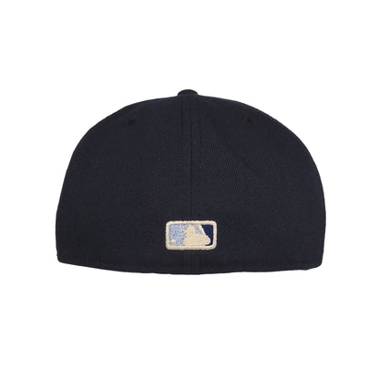 Los Angeles Dodgers Custom New Era 59FIFTY Cap West Coast navy Back View