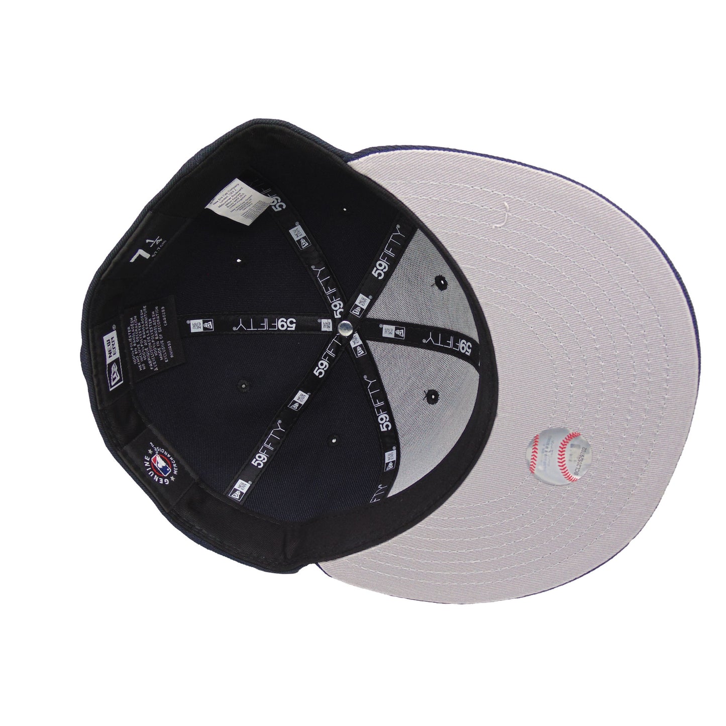 New York Yankees Custom New Era 59FIFTY Cap Navy Rose Floral