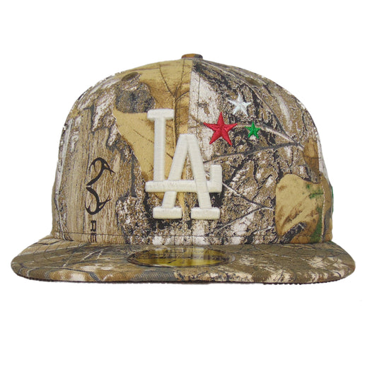Los Angeles Dodgers Custom New Era 59FIFTY Cap Realtree Edge
