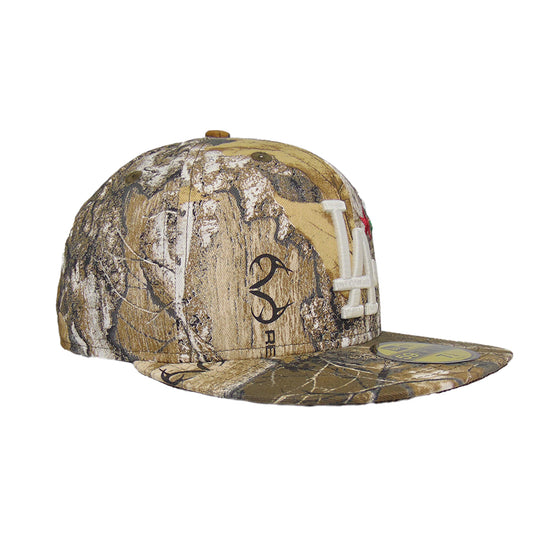 Los Angeles Dodgers Custom New Era 59FIFTY Cap Realtree Edge