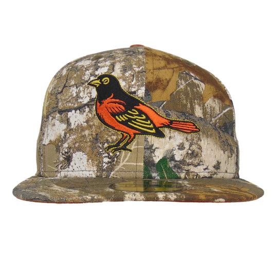 Baltimore Orioles Custom New Era 59FIFTY Cap Realtree