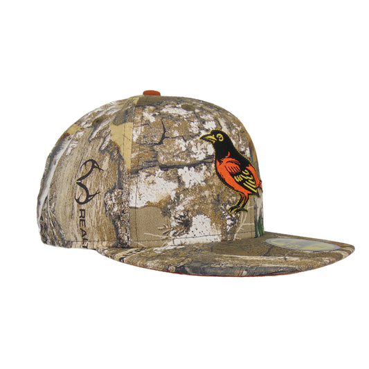 Baltimore Orioles Custom New Era 59FIFTY Cap Realtree