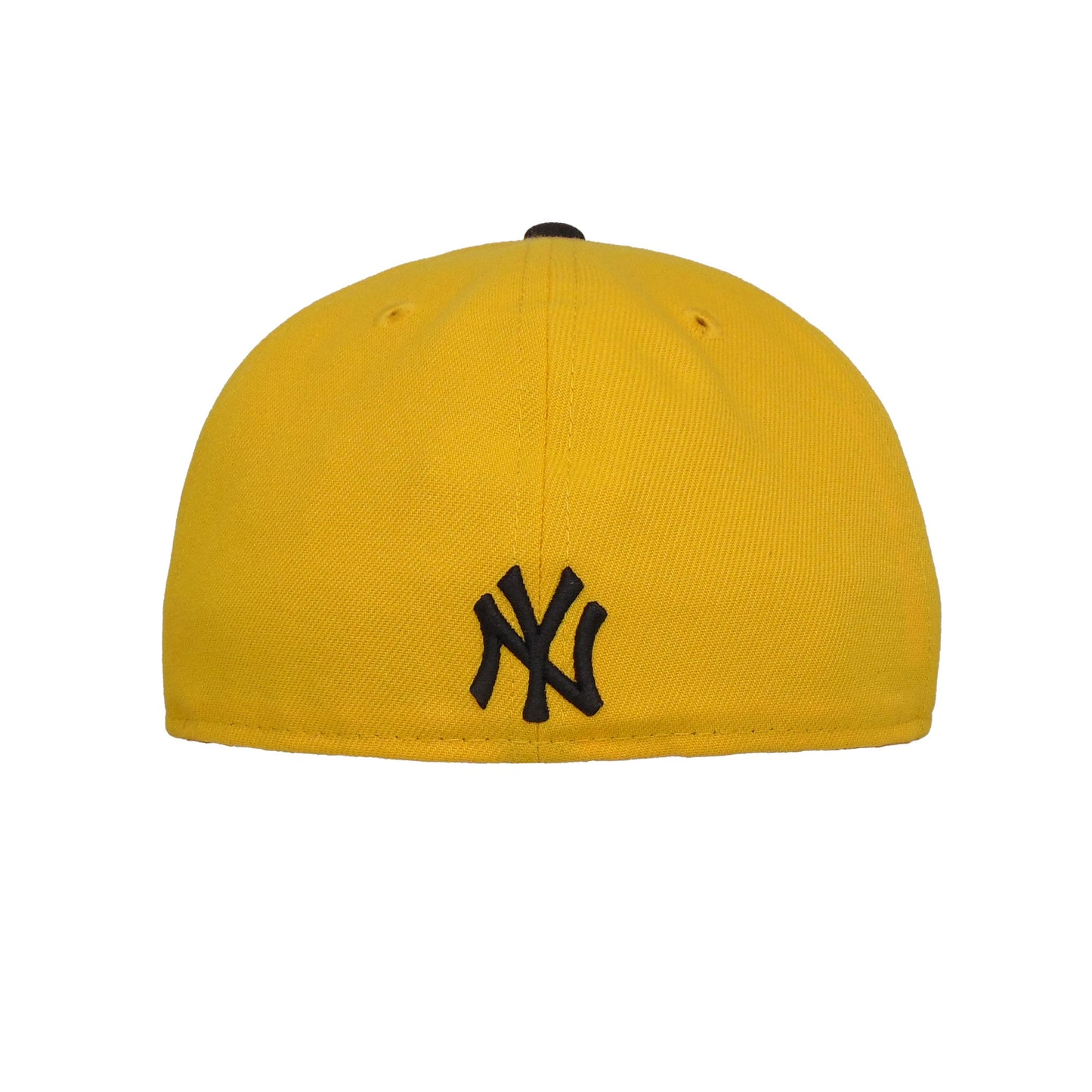 New York Yankees Chain 59FIFTY New Era Cap yellow yellow Back View