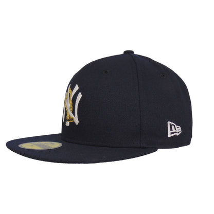 New York Yankees Chain 59FIFTY New Era Cap navy navy Side View