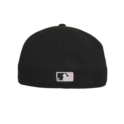 Detroit Tigers Custom New Era 59FIFTY Cap black pink black Back View