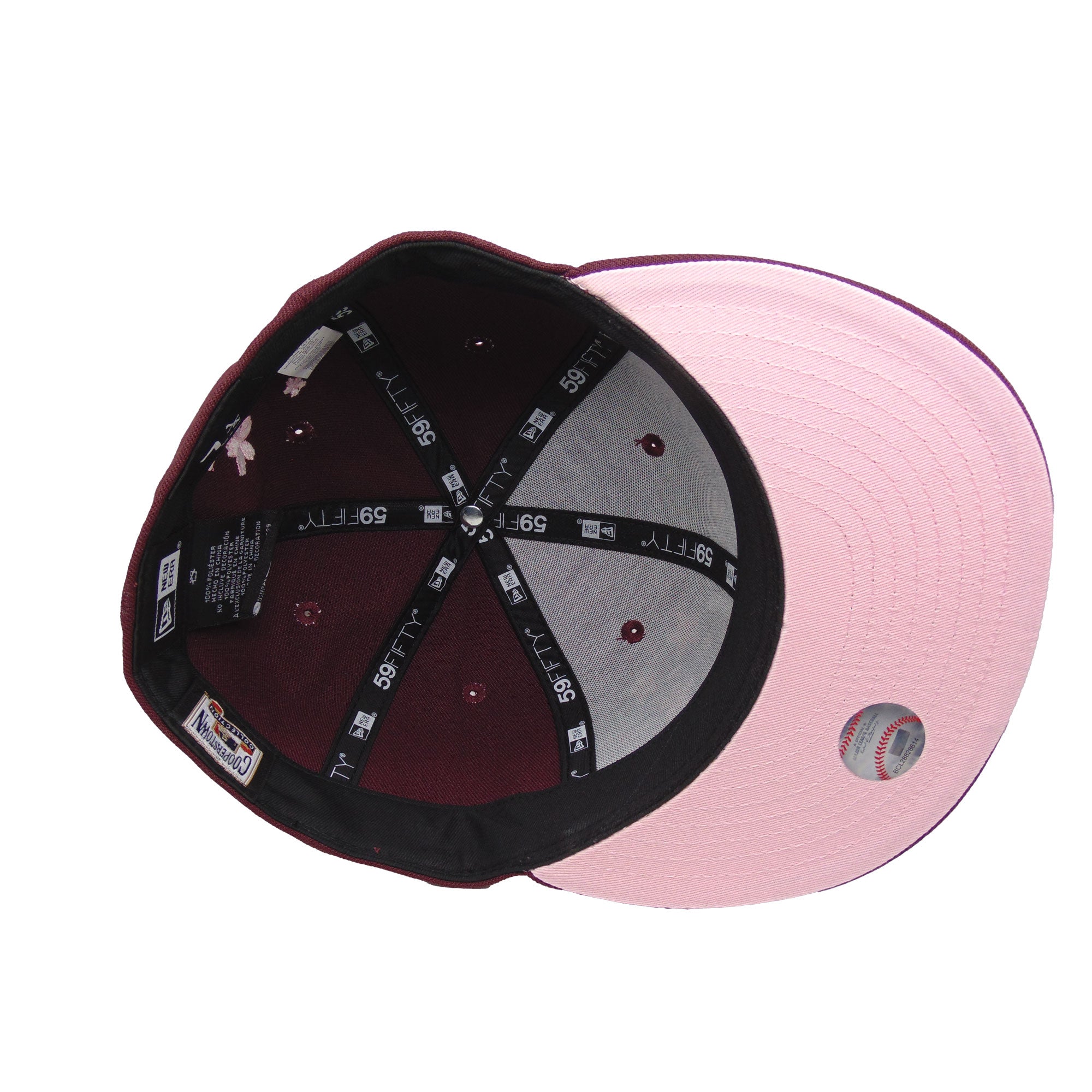 パフモン】59fifty桜柄カスタム7 3/8 New Era 59FIFTY Classic Logo